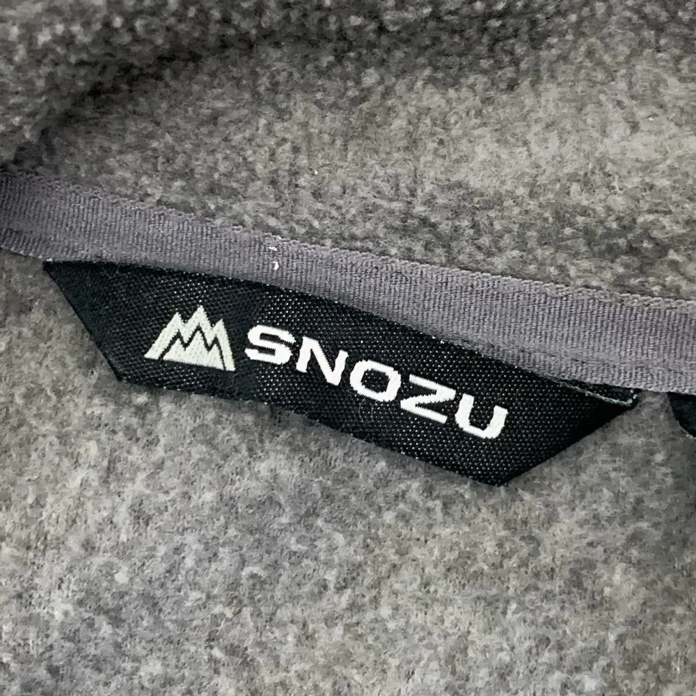 Snozu gray and navy fleece and quilted jacket - Picture 6 of 6